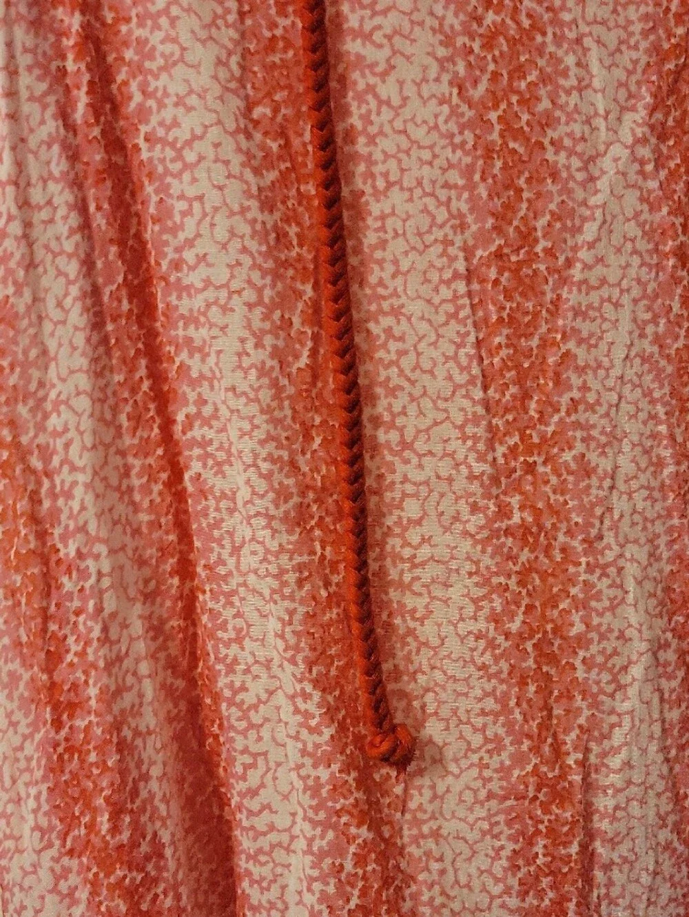 Tuckernuck Pink Printed Tie-Neck Hooded Beach Cover-up